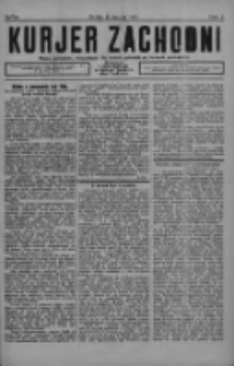 Kurjer Zachodni: pismo narodowe, bezpartyjne dla rodzin polskich na kresach zachodnich 1926.03.17 R.2 Nr22