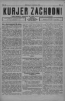 Kurjer Zachodni: pismo narodowe, bezpartyjne dla rodzin polskich na kresach zachodnich 1926.04.03 R.2 Nr27