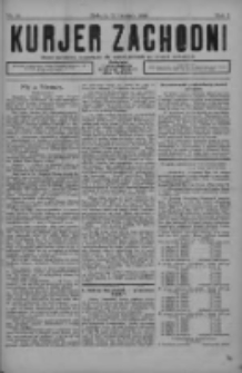 Kurjer Zachodni: pismo narodowe, bezpartyjne dla rodzin polskich na kresach zachodnich 1926.04.17 R.2 Nr31