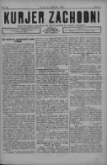 Kurjer Zachodni: pismo narodowe, bezpartyjne dla rodzin polskich na kresach zachodnich 1926.04.21 R.2 Nr32