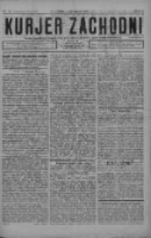 Kurjer Zachodni: pismo narodowe, bezpartyjne dla rodzin polskich na kresach zachodnich 1926.05.08 R.2 Nr37