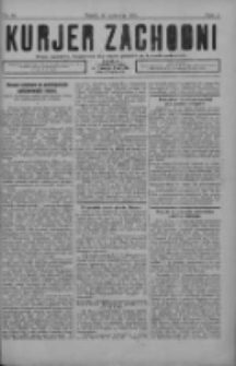 Kurjer Zachodni: pismo narodowe, bezpartyjne dla rodzin polskich na kresach zachodnich 1926.06.23 R.2 Nr50
