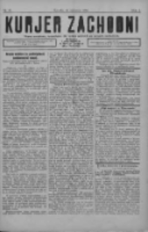 Kurjer Zachodni: pismo narodowe, bezpartyjne dla rodzin polskich na kresach zachodnich 1926.06.26 R.2 Nr51