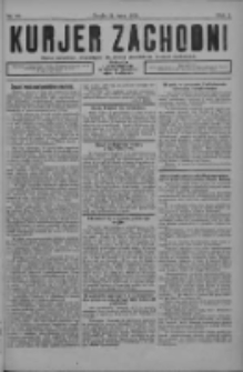 Kurjer Zachodni: pismo narodowe, bezpartyjne dla rodzin polskich na kresach zachodnich 1926.07.21 R.2 Nr58