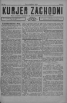 Kurjer Zachodni: pismo narodowe, bezpartyjne dla rodzin polskich na kresach zachodnich 1926.07.28 R.2 Nr60