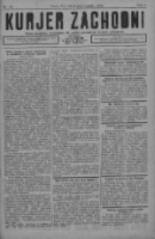 Kurjer Zachodni: pismo narodowe, bezpartyjne dla rodzin polskich na kresach zachodnich 1926.10.13 R.2 Nr82