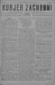 Kurjer Zachodni: pismo narodowe, bezpartyjne dla rodzin polskich na kresach zachodnich 1926.11.24 R.2 Nr94