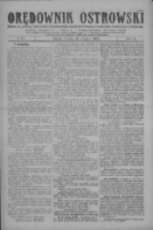 Orędownik Ostrowski: pismo na miasto i powiaty Ostrowski i Odolanowski oraz miast Ostrowa, Odolanowa, Sulmierzyc i Raszkowa 1927.08.23 R.76 Nr67