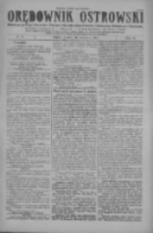 Orędownik Ostrowski: pismo na miasto i powiaty Ostrowski i Odolanowski oraz miast Ostrowa, Odolanowa, Sulmierzyc i Raszkowa 1927.09.16 R.76 Nr74