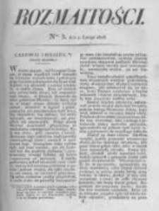 Rozmaitości. Pismo Dodatkowe do Gazety Lwowskiej. 1825 R.5 nr5