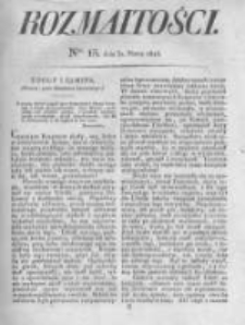 Rozmaitości. Pismo Dodatkowe do Gazety Lwowskiej. 1825 R.5 nr13