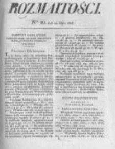 Rozmaitości. Pismo Dodatkowe do Gazety Lwowskiej. 1825 R.5 nr29