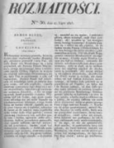Rozmaitości. Pismo Dodatkowe do Gazety Lwowskiej. 1825 R.5 nr30