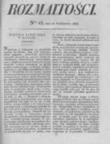 Rozmaitości. Pismo Dodatkowe do Gazety Lwowskiej. 1825 R.5 nr43