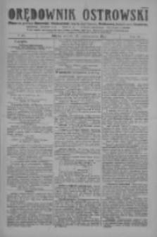 Orędownik Ostrowski: pismo na miasto i powiaty Ostrowski i Odolanowski oraz miast Ostrowa, Odolanowa, Sulmierzyc i Raszkowa 1927.10.25 R.76 Nr85