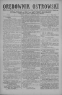 Orędownik Ostrowski: pismo na miasto i powiaty Ostrowski i Odolanowski oraz miast Ostrowa, Odolanowa, Sulmierzyc i Raszkowa 1927.11.04 R.76 Nr88