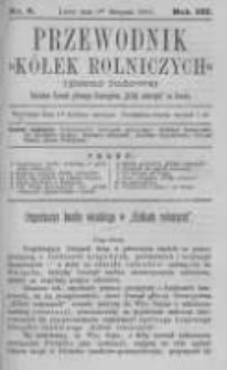 Przewodnik "Kółek rolniczych". Pismo Ludowe. R. III. 1891. Nr 8