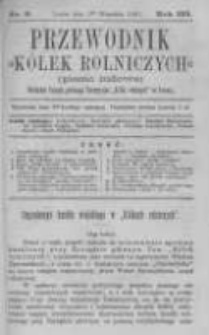 Przewodnik "Kółek rolniczych". Pismo Ludowe. R. III. 1891. Nr 9