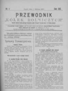 Przewodnik "Kółek rolniczych". R. XIII. 1899. Nr 7