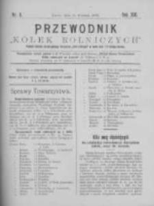 Przewodnik "Kółek rolniczych". R. XIII. 1899. Nr 8