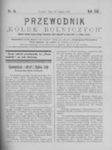 Przewodnik "Kółek rolniczych". R. XIII. 1899. Nr 14