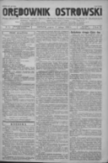 Orędownik Ostrowski: pismo na powiat ostrowski i miasto Ostrów, Odolanów, Mikstat, Sulmierzyce, Raszków i Skalmierzyce 1939.02.17 R.88 Nr21