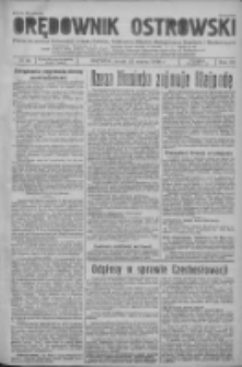 Orędownik Ostrowski: pismo na powiat ostrowski i miasto Ostrów, Odolanów, Mikstat, Sulmierzyce, Raszków i Skalmierzyce 1939.03.22 R.88 Nr35