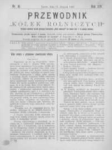 Przewodnik "Kółek rolniczych". R. XIV. 1900. Nr 16