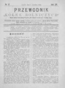 Przewodnik "Kółek rolniczych". R. XIV. 1900. Nr 17