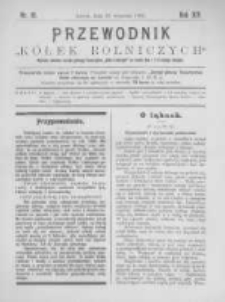 Przewodnik "Kółek rolniczych". R. XIV. 1900. Nr 18