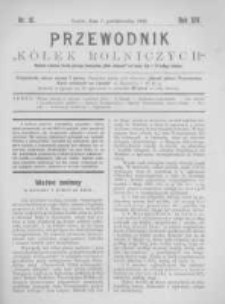 Przewodnik "Kółek rolniczych". R. XIV. 1900. Nr 19