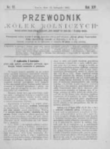 Przewodnik "Kółek rolniczych". R. XIV. 1900. Nr 22