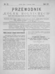 Przewodnik "Kółek rolniczych". R. XIV. 1900. Nr 23