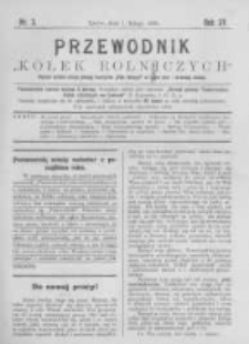 Przewodnik "Kółek rolniczych". R. XV. 1901. Nr 3