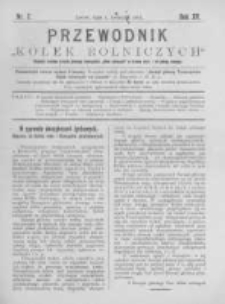 Przewodnik "Kółek rolniczych". R. XV. 1901. Nr 7