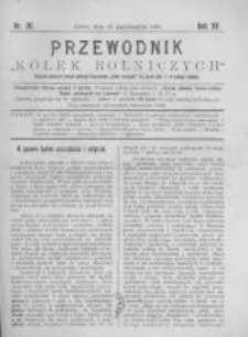 Przewodnik "Kółek rolniczych". R. XV. 1901. Nr 20