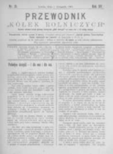 Przewodnik "Kółek rolniczych". R. XV. 1901. Nr 21