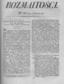 Rozmaitości. Pismo Dodatkowe do Gazety Lwowskiej. 1826 R.5 nr36