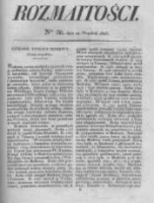 Rozmaitości. Pismo Dodatkowe do Gazety Lwowskiej. 1826 R.5 nr38