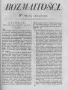 Rozmaitości. Pismo Dodatkowe do Gazety Lwowskiej. 1826 R.5 nr46