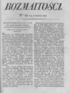 Rozmaitości. Pismo Dodatkowe do Gazety Lwowskiej. 1826 R.5 nr49