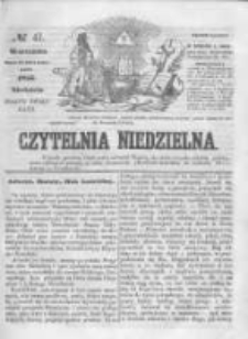 Czytelnia Niedzielna. 1856 R.1 nr47