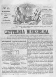 Czytelnia Niedzielna. 1856 R.1 nr48