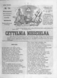Czytelnia Niedzielna. 1858 R.3 nr14