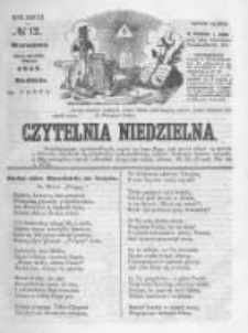 Czytelnia Niedzielna. 1857 R.2 nr12