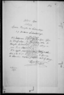 Sprawa Henryka Łubieńskiego o Mateusza Lubowidzkiego