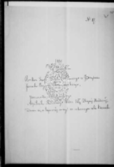 Rozkaz szefa Sztabu Głównego Chrzanowskiego dla Tytusa Działyńskiego