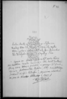 Rozkaz ze Sztabu Głównego