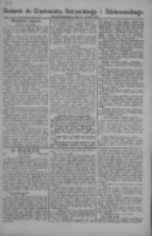 Dodatek do Orędownika Ostrowskiego i Odolanowskiego 1927.08.23