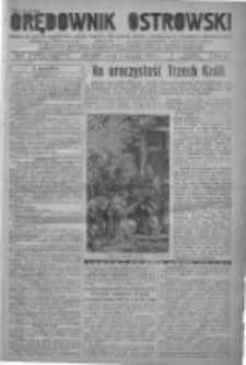 Orędownik Ostrowski: pismo na powiat ostrowski i miasto Ostrów, Odolanów, Mikstat, Sulmierzyce, Raszków i Skalmierzyce 1938.01.05 R.87 Nr2